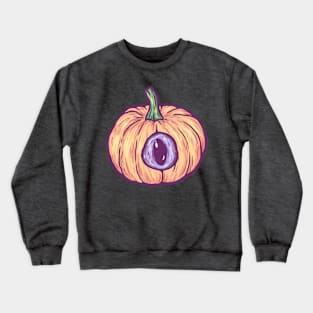 Eyeball Pumpkin Crewneck Sweatshirt